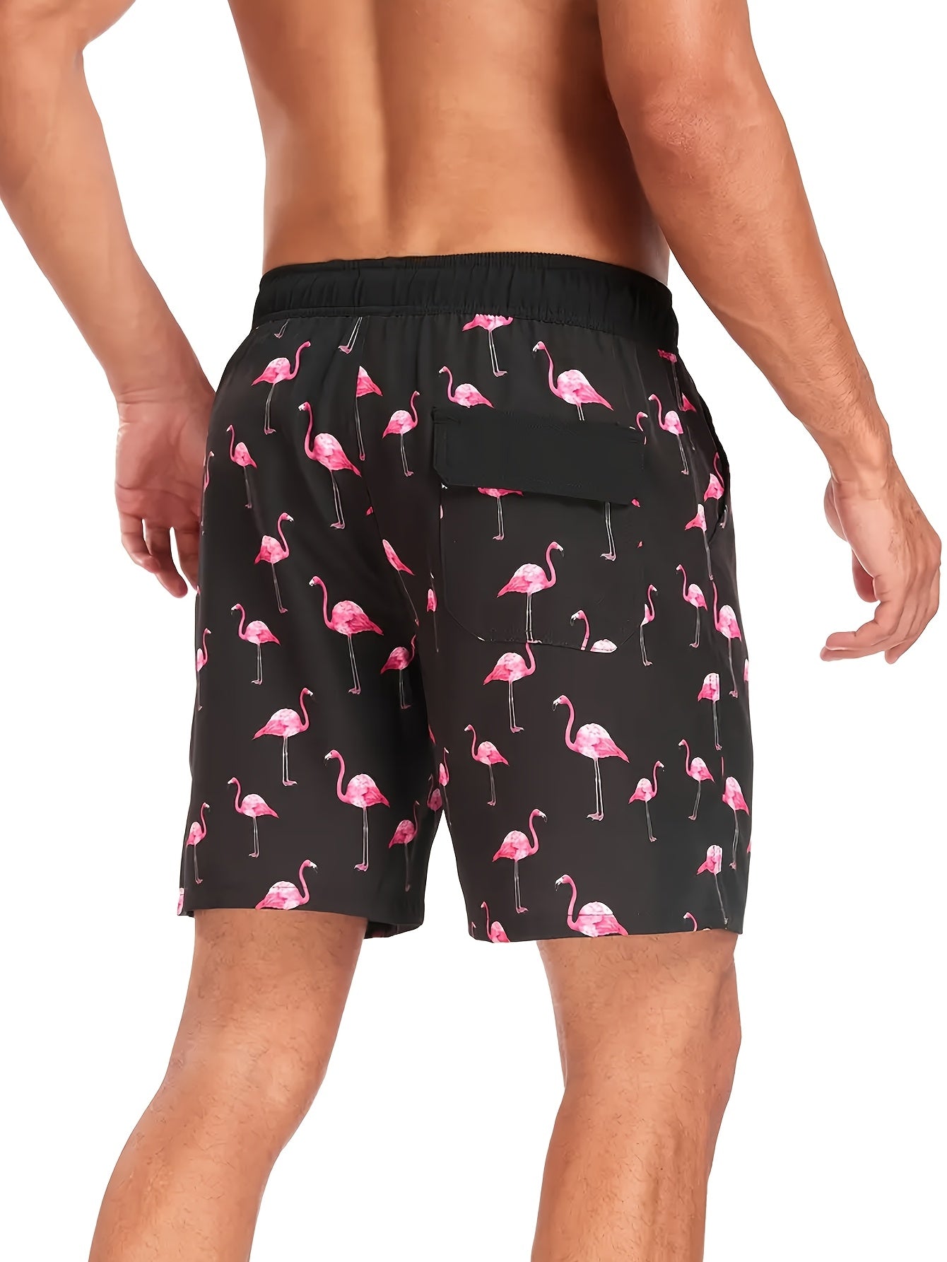 Flamingoprint Zwembroek voor Heren